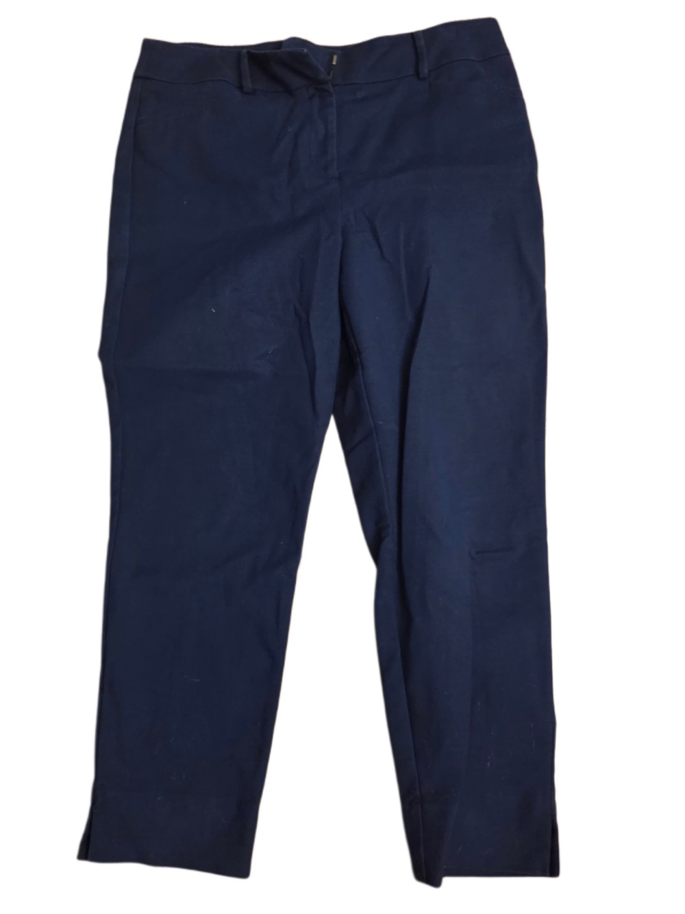 LOFT Navy Straight-Leg Pants